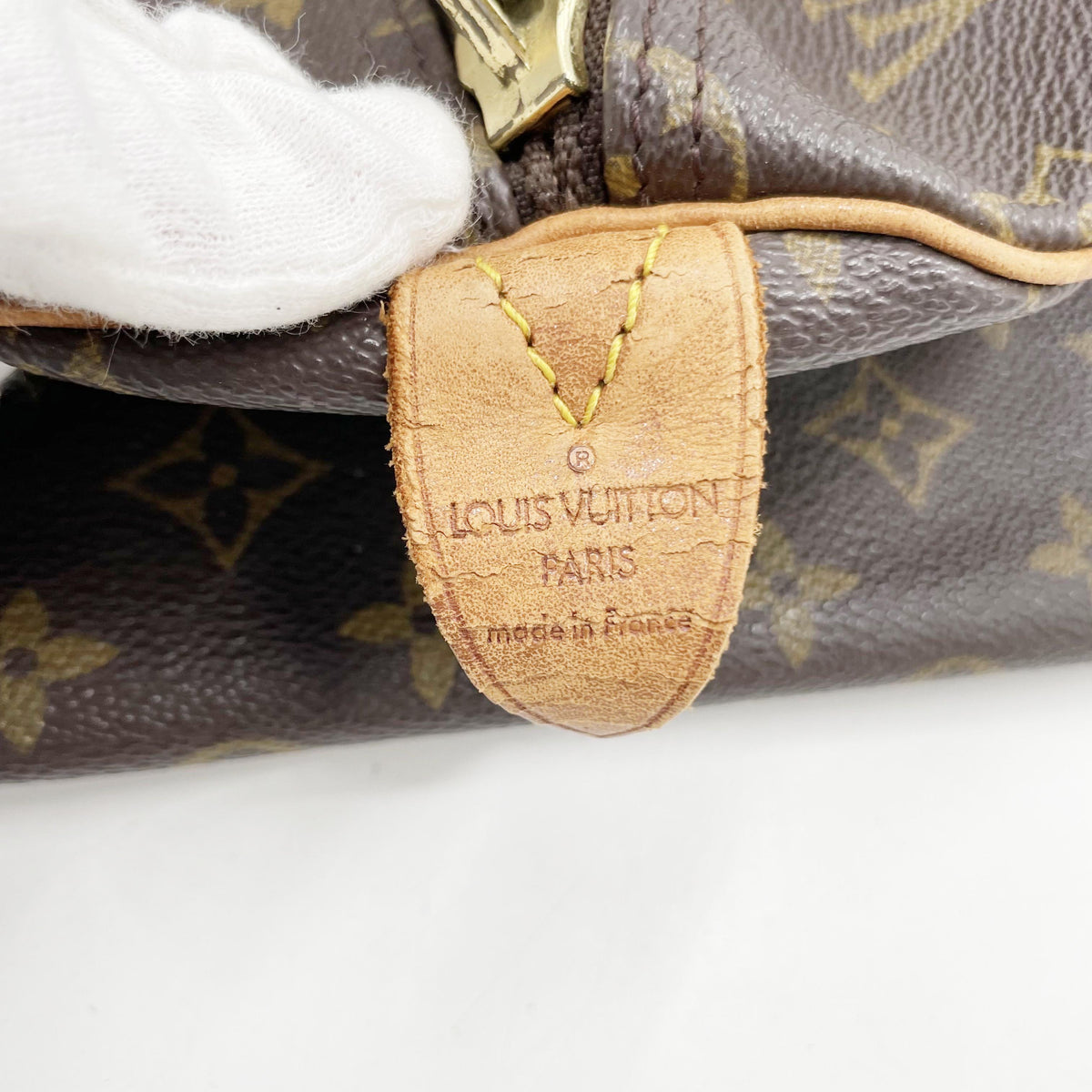 Original/Auth Louis Vuitton - Keepall 55 Boston Bag - Monogramm Canvas