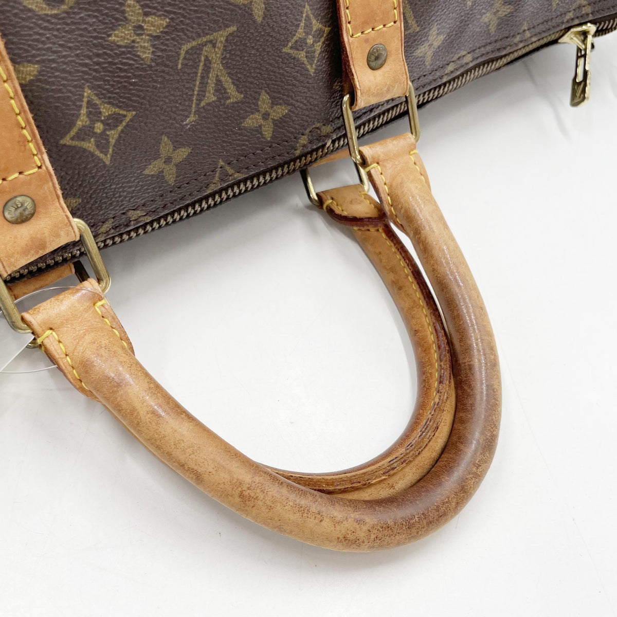 Original/Auth Louis Vuitton - Keepall 55 Boston Bag - Monogramm Canvas