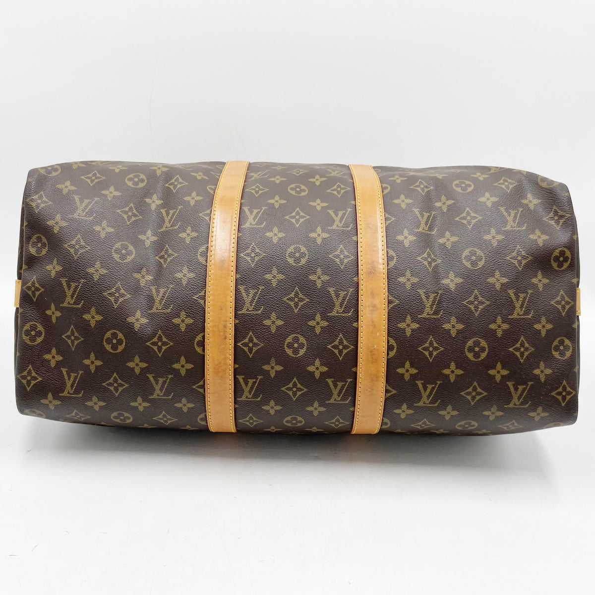 Original/Auth Louis Vuitton - Keepall Bandouliere 50 mit Gurt - Monogramm Canvas