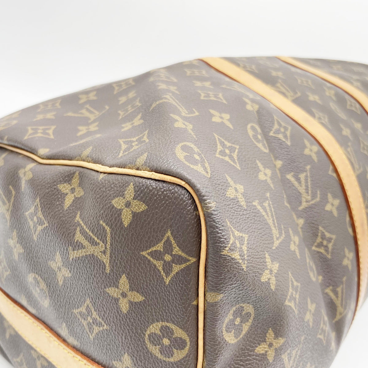 Original/Auth Louis Vuitton - Keepall Bandouliere 50 mit Gurt - Monogramm Canvas