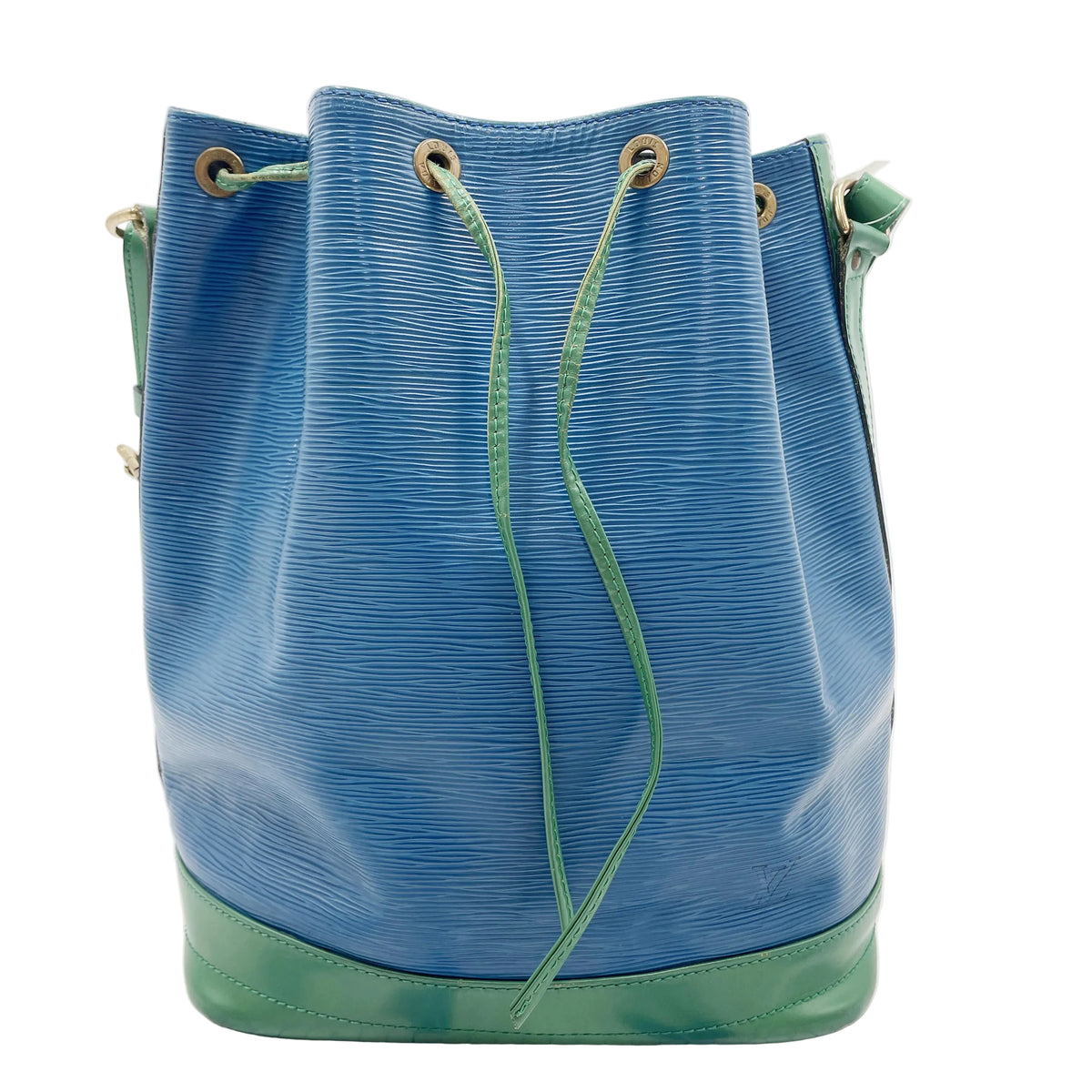 Original/Auth Louis Vuitton - Noe Bucket Bag - Klassisch - Epi Blau