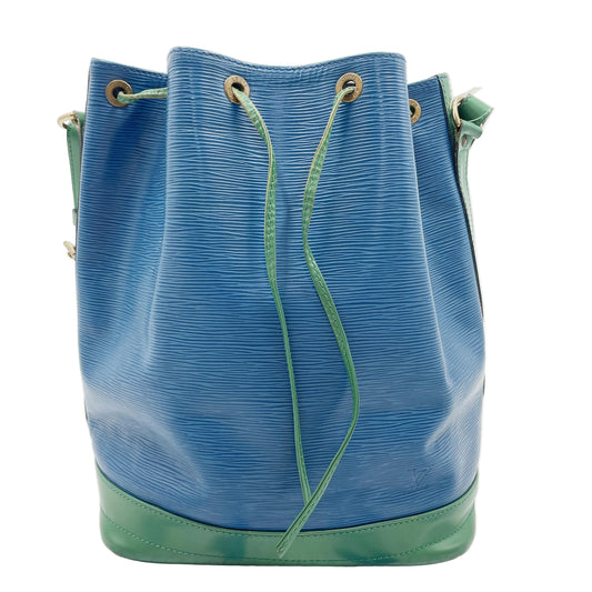 Original/Auth Louis Vuitton - Noe Bucket Bag - Klassisch - Epi Blau