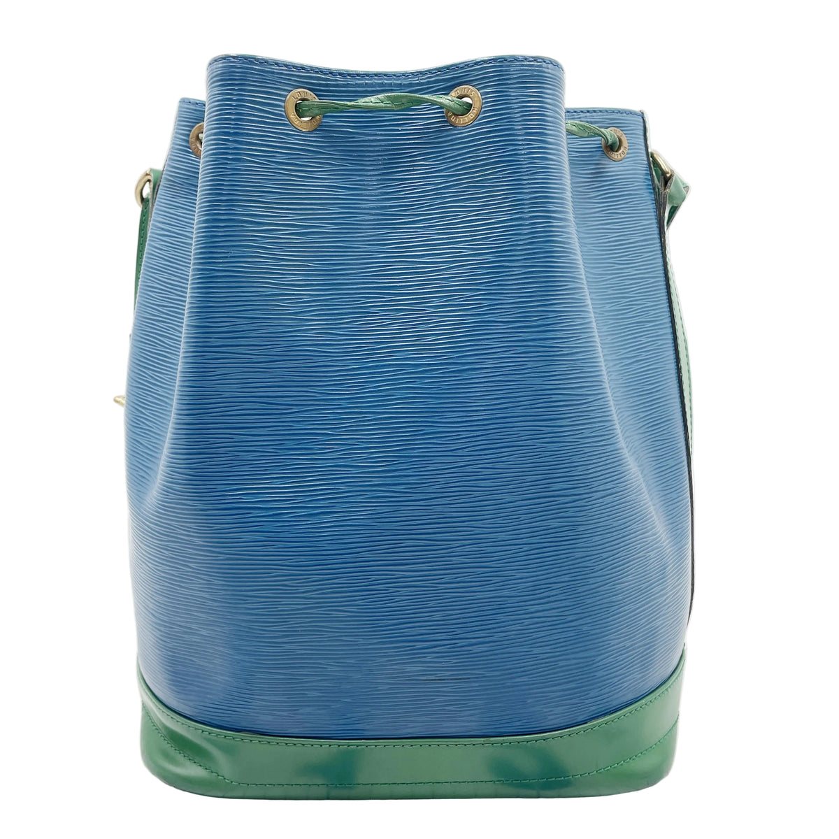 Original/Auth Louis Vuitton - Noe Bucket Bag - Klassisch - Epi Blau