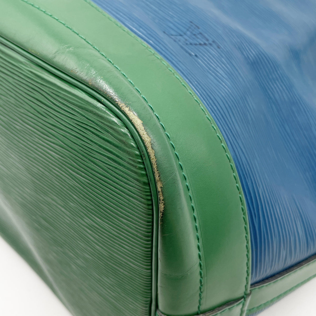 Original/Auth Louis Vuitton - Noe Bucket Bag - Klassisch - Epi Blau