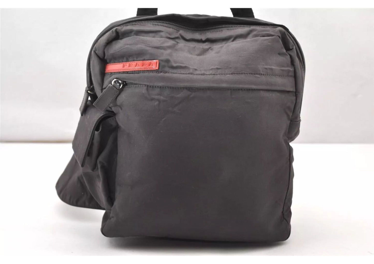 Original/Auth Prada - Vintage Sport Umhängetasche - Nylon - Schwarz