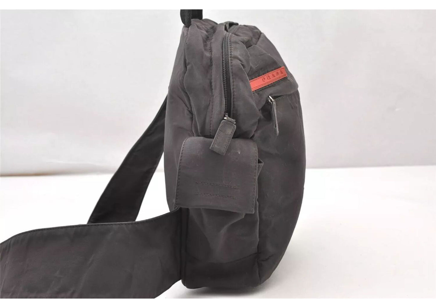 Original/Auth Prada - Vintage Sport Umhängetasche - Nylon - Schwarz