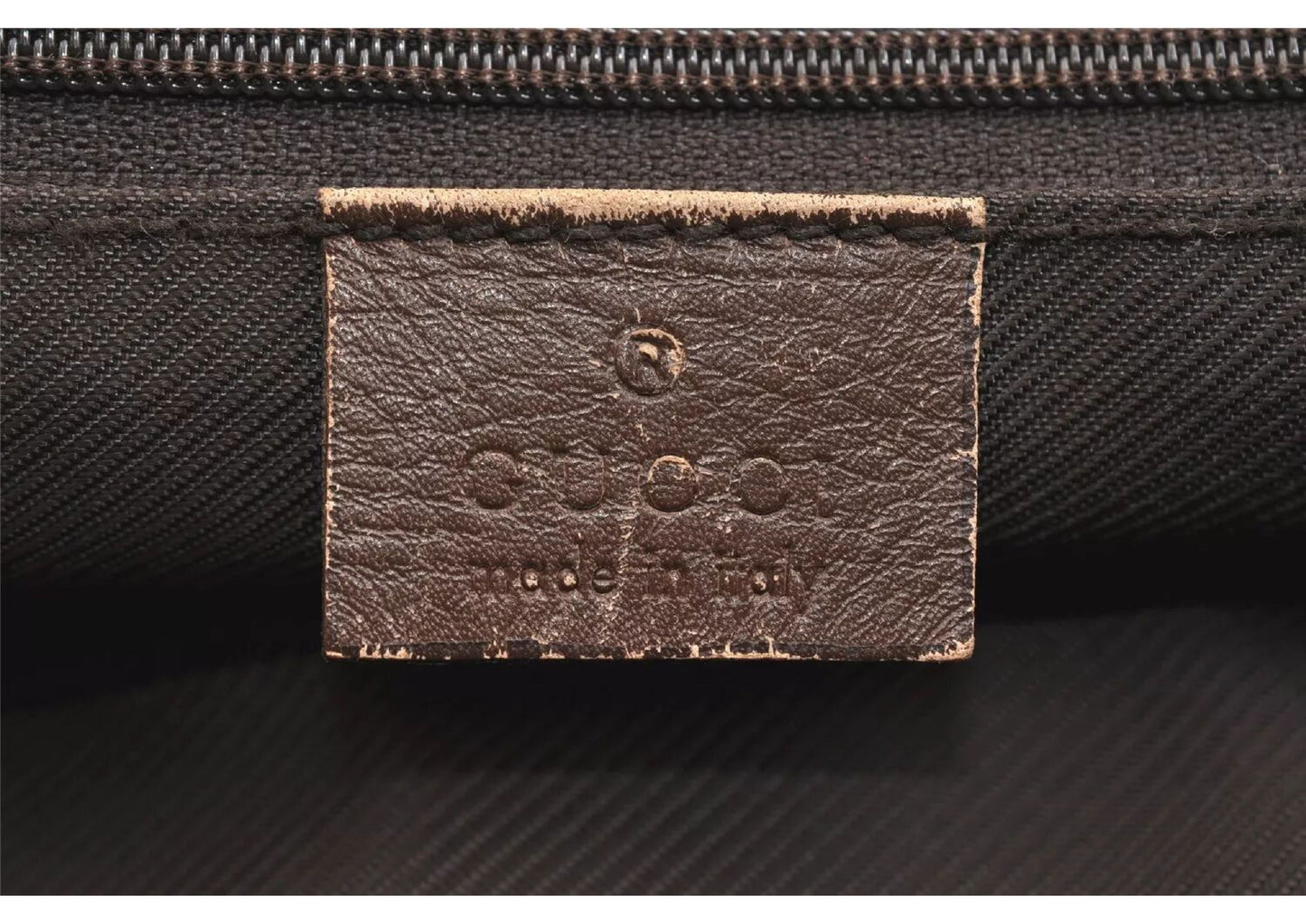 Original/Auth Gucci - Tote Bag Schultertasche - Klassisch - GG Canvas mit Leder