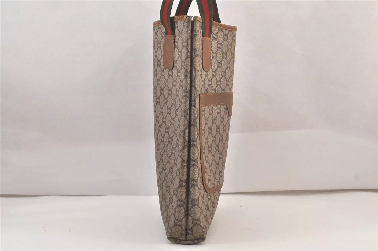 Original/Auth Gucci - Tote Bag Schultertasche - Klassisch - GG Plus Canvas mit Etui