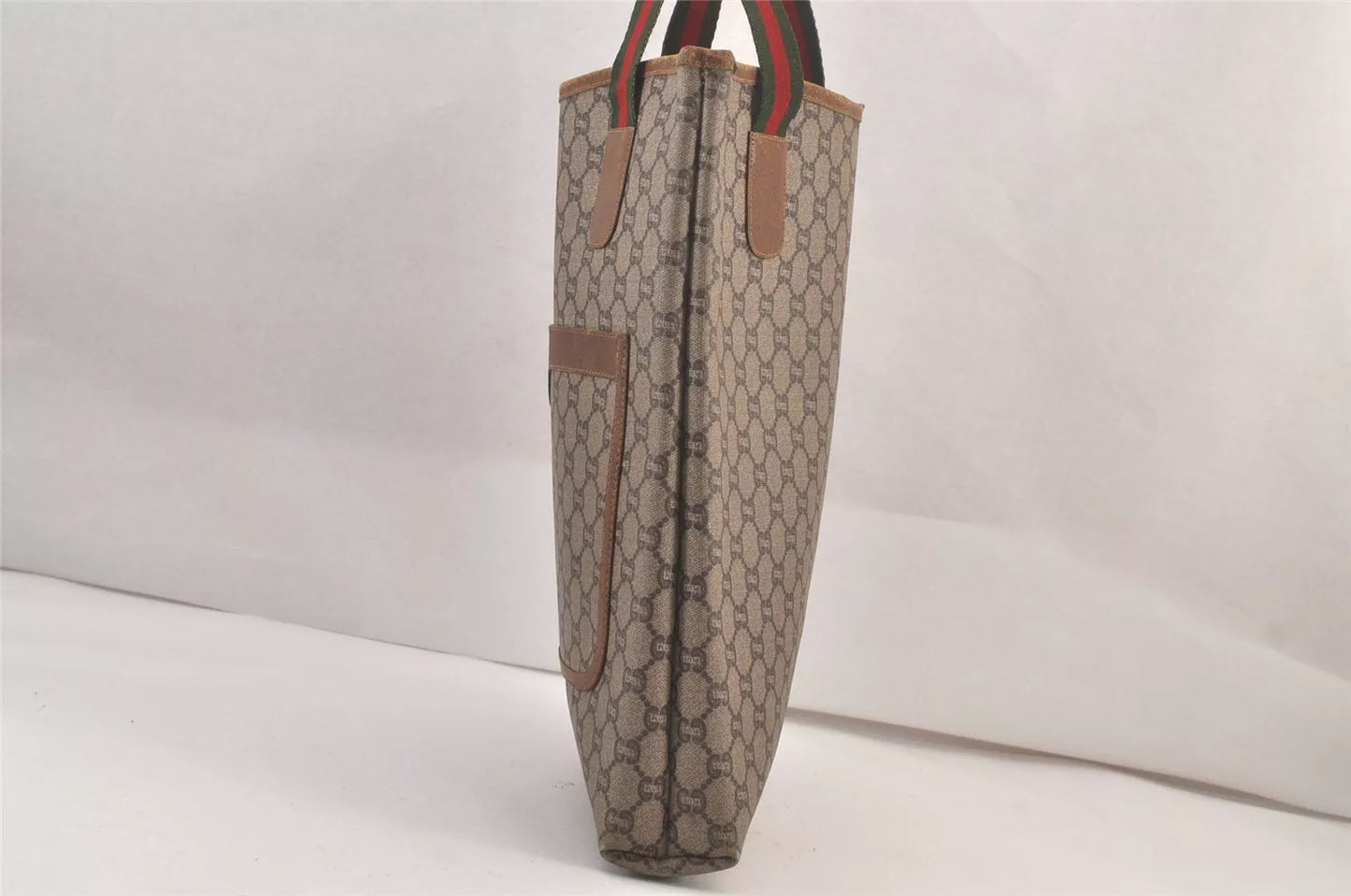 Original/Auth Gucci - Tote Bag Schultertasche - Klassisch - GG Plus Canvas mit Etui