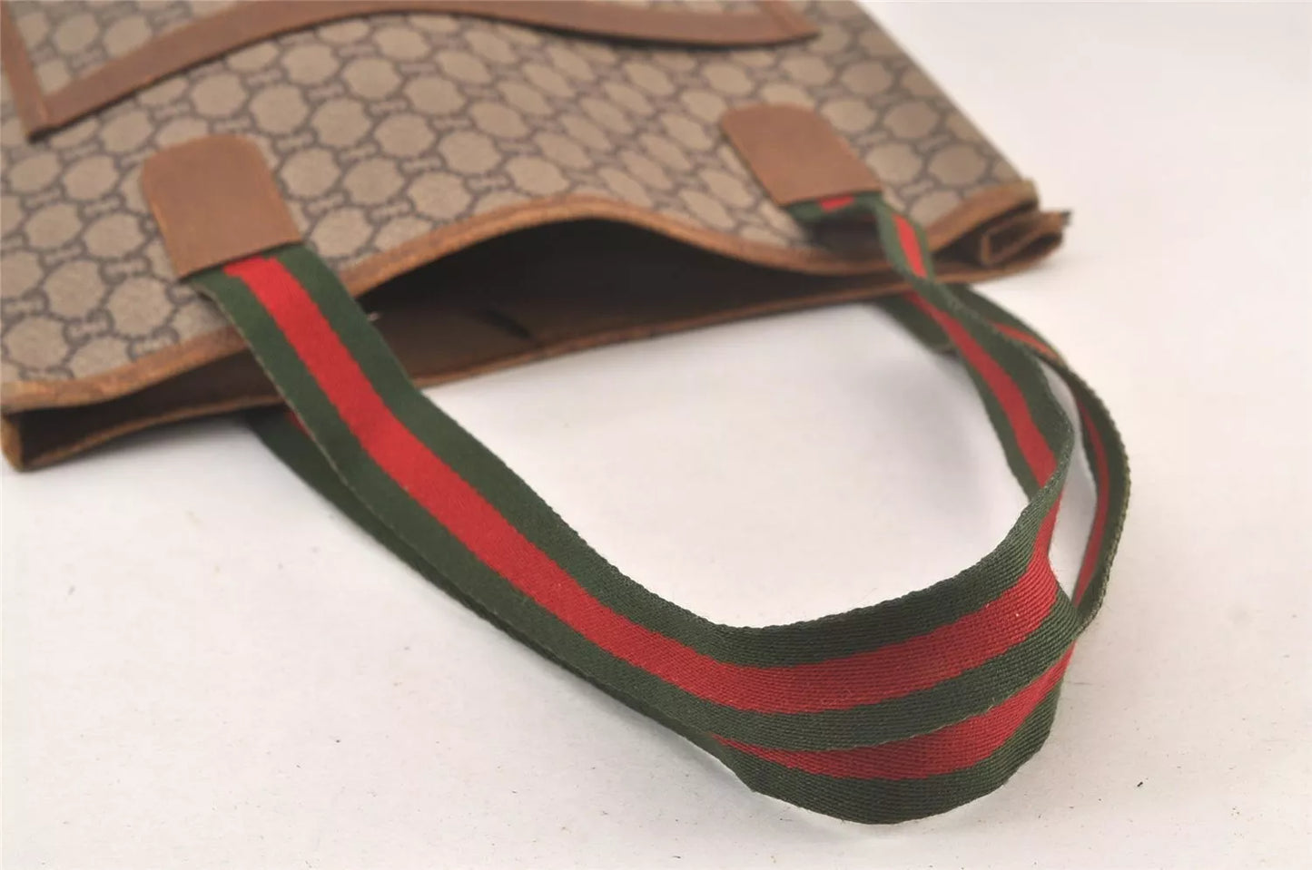 Original/Auth Gucci - Tote Bag Schultertasche - Klassisch - GG Plus Canvas mit Etui