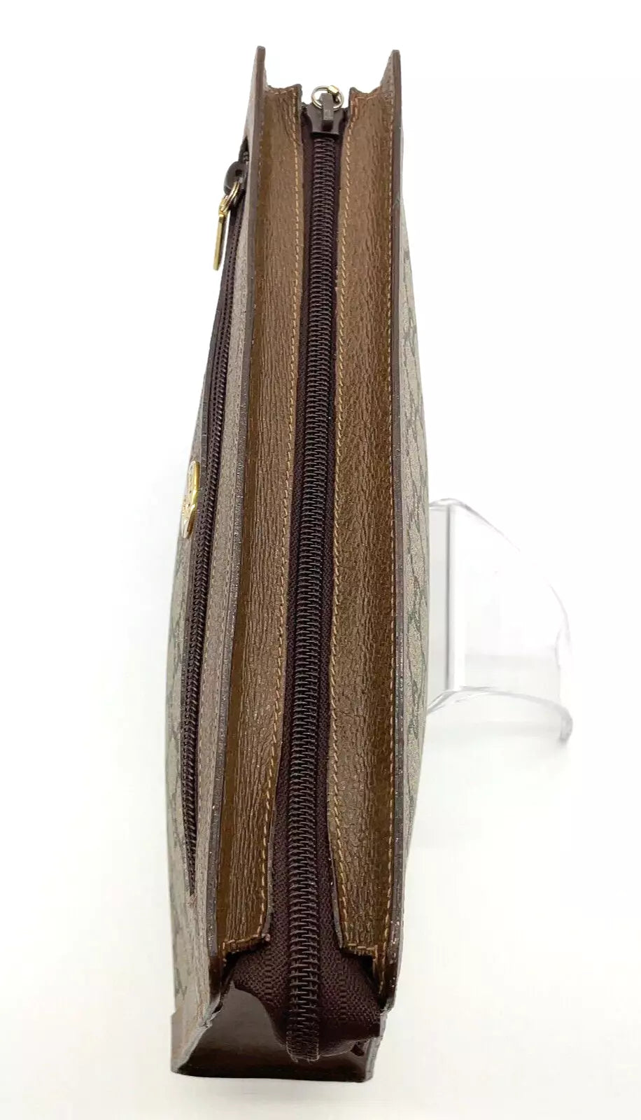 Original/Auth Gucci - Vintage Clutch Bag - Klassisch - GG Plus
