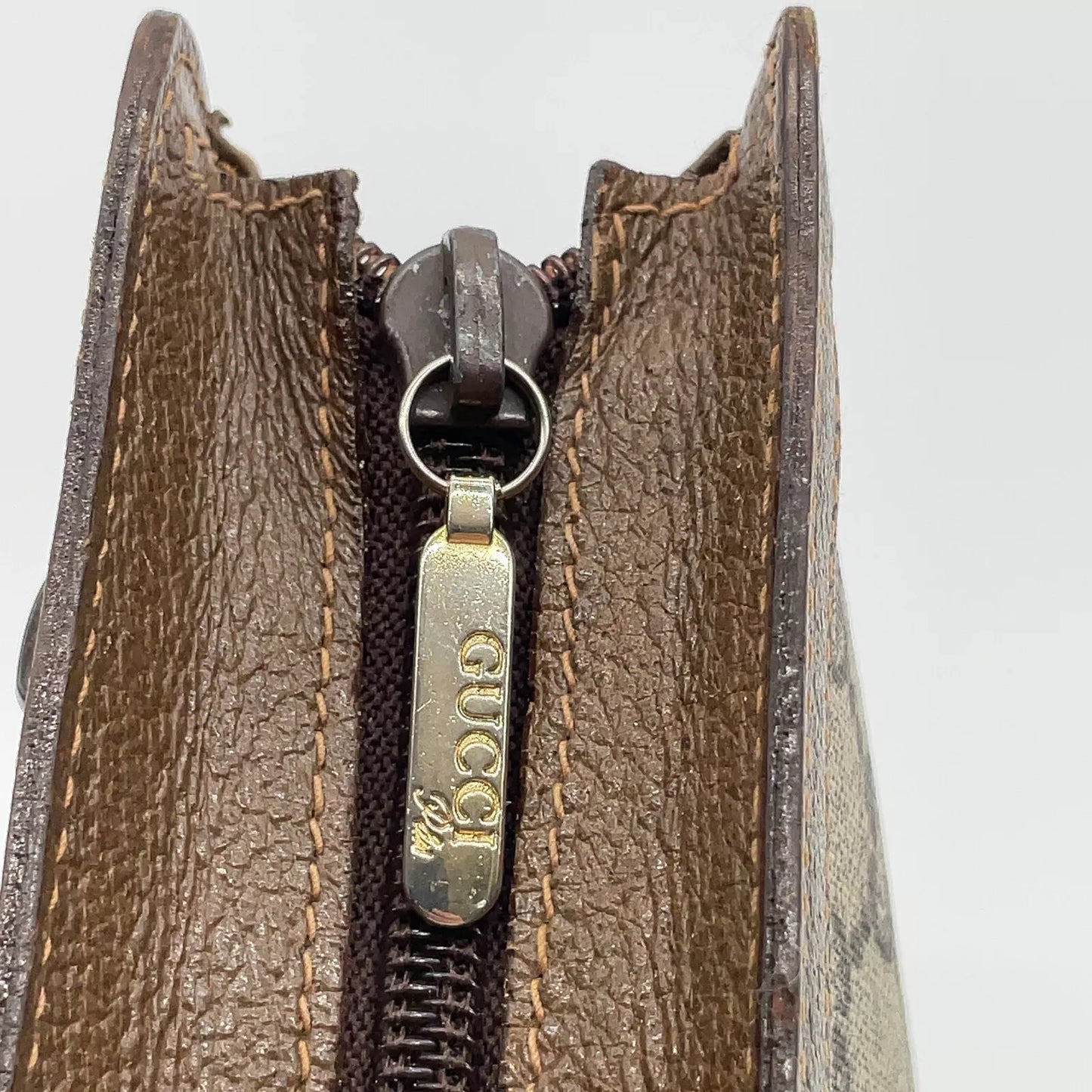 Original/Auth Gucci - Vintage Clutch Bag - Klassisch - GG Plus