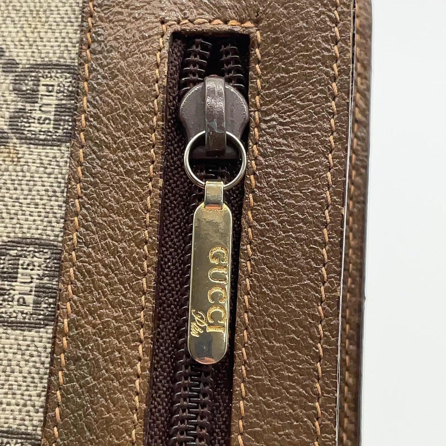 Original/Auth Gucci - Vintage Clutch Bag - Klassisch - GG Plus