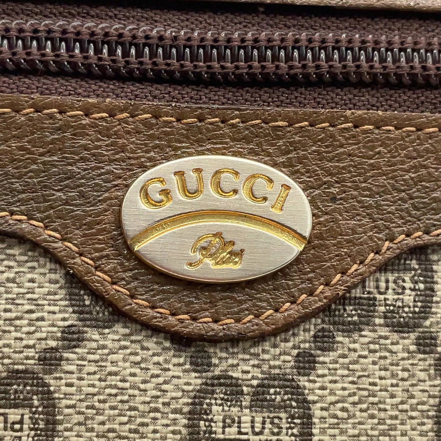 Original/Auth Gucci - Vintage Clutch Bag - Klassisch - GG Plus