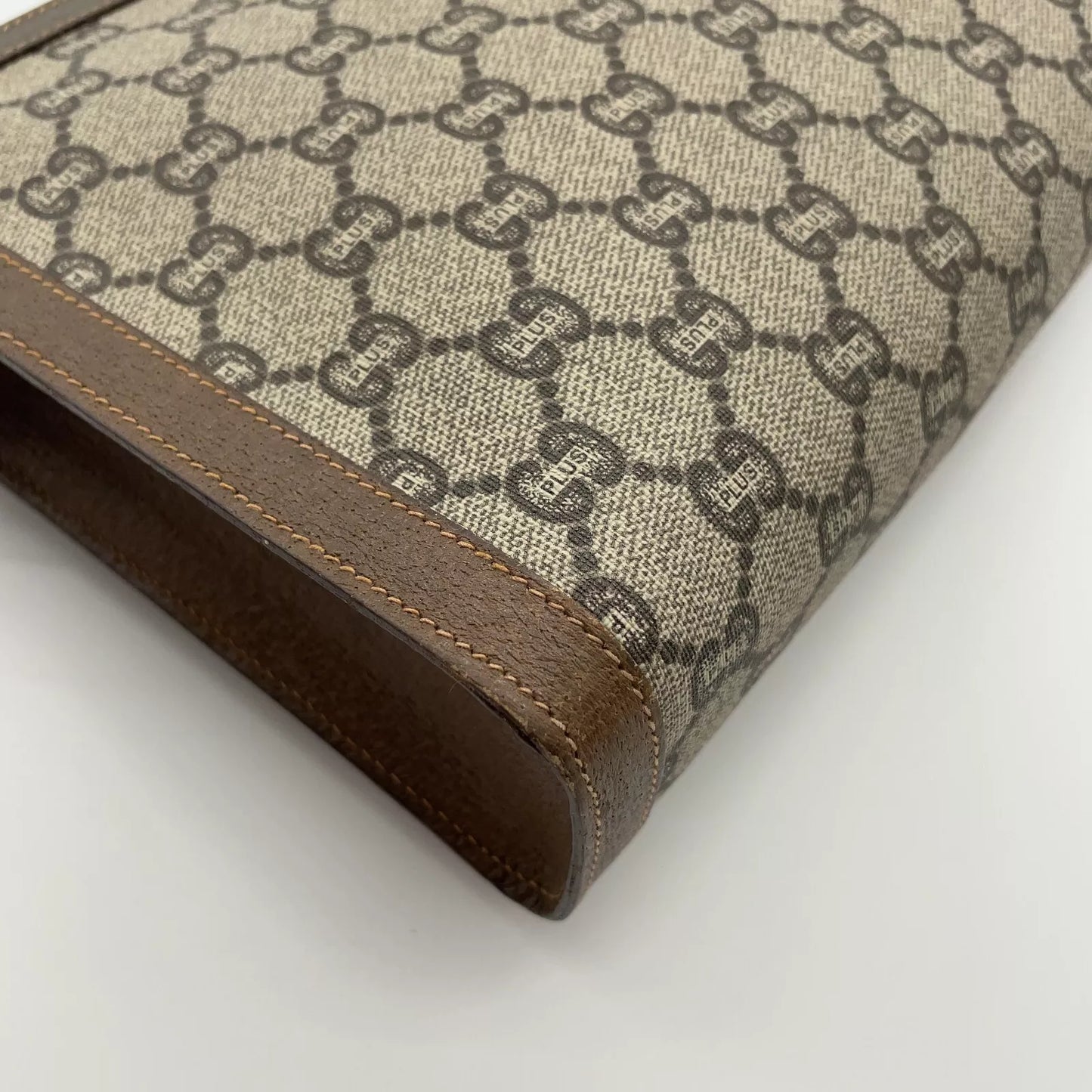 Original/Auth Gucci - Vintage Clutch Bag - Klassisch - GG Plus