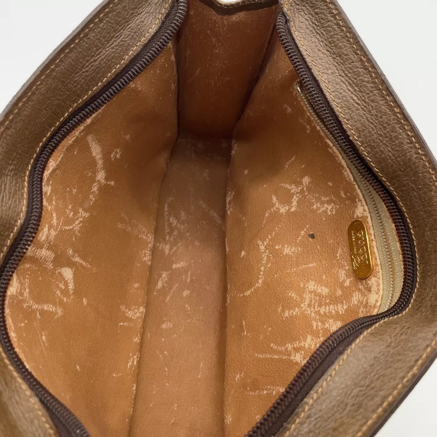 Original/Auth Gucci - Vintage Clutch Bag - Klassisch - GG Plus