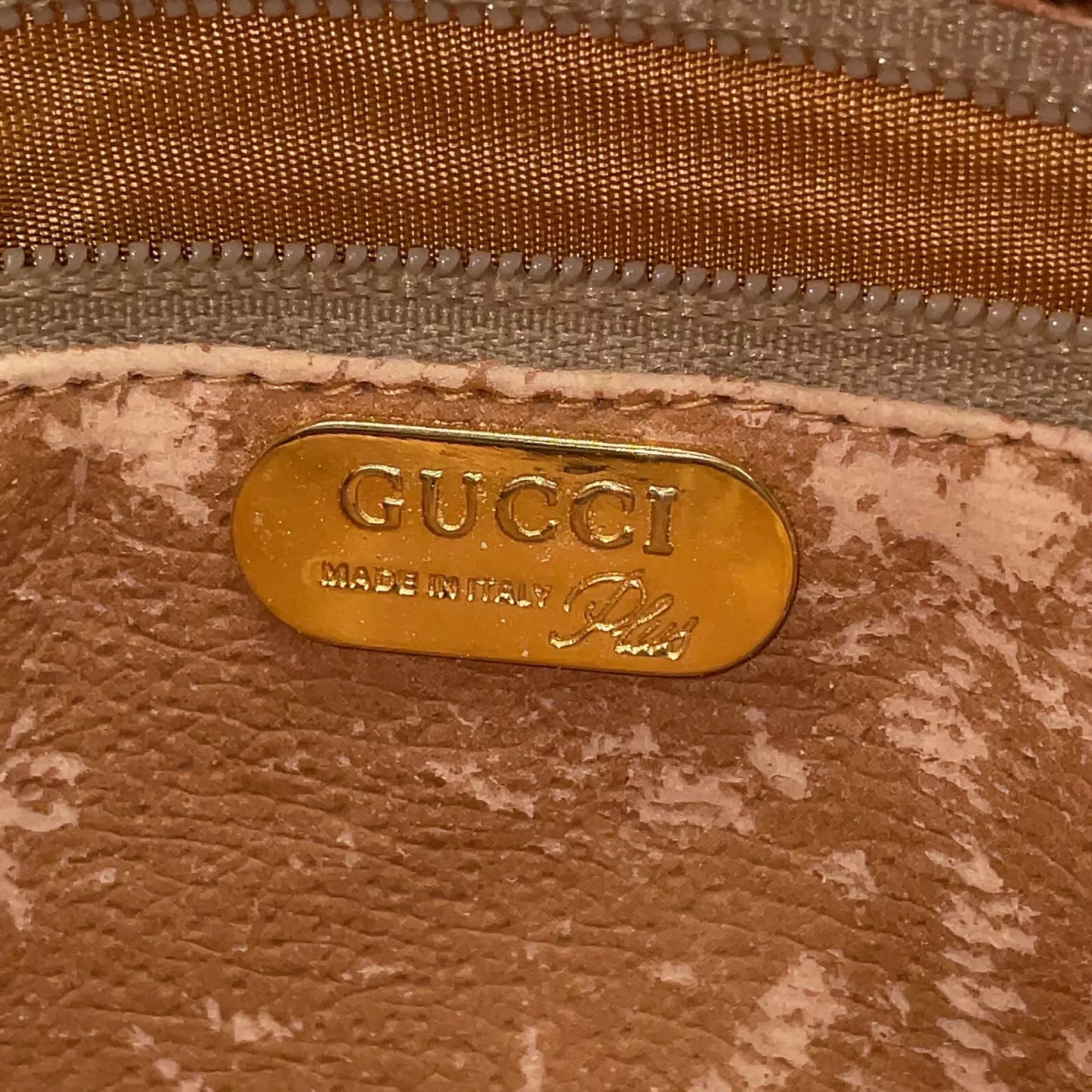 Original/Auth Gucci - Vintage Clutch Bag - Klassisch - GG Plus