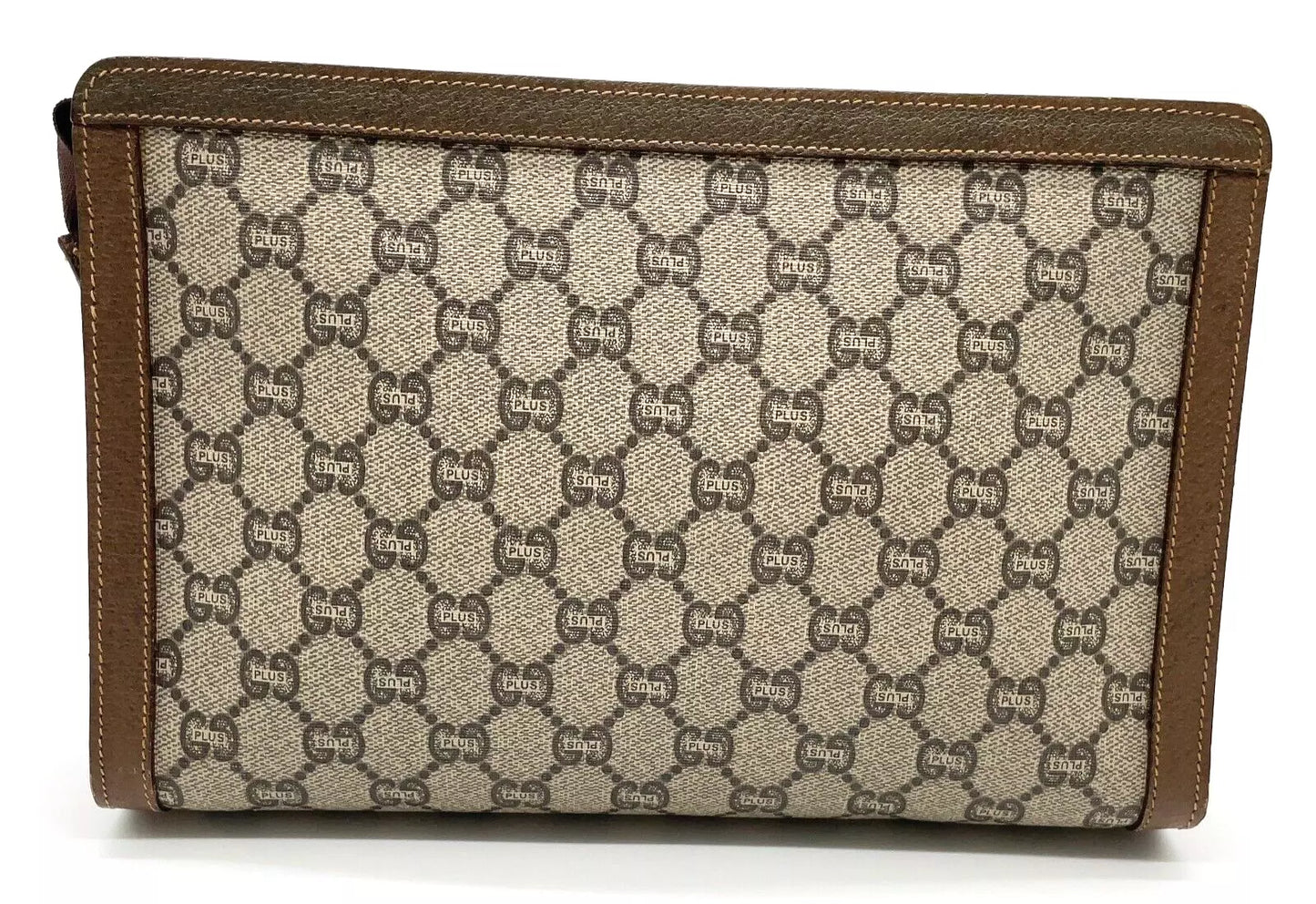 Original/Auth Gucci - Vintage Clutch Bag - Klassisch - GG Plus