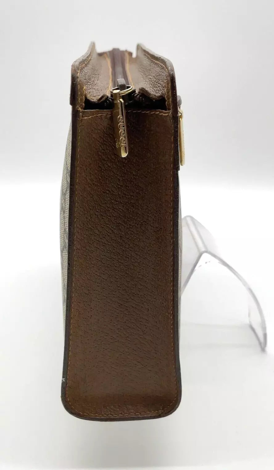 Original/Auth Gucci - Vintage Clutch Bag - Klassisch - GG Plus