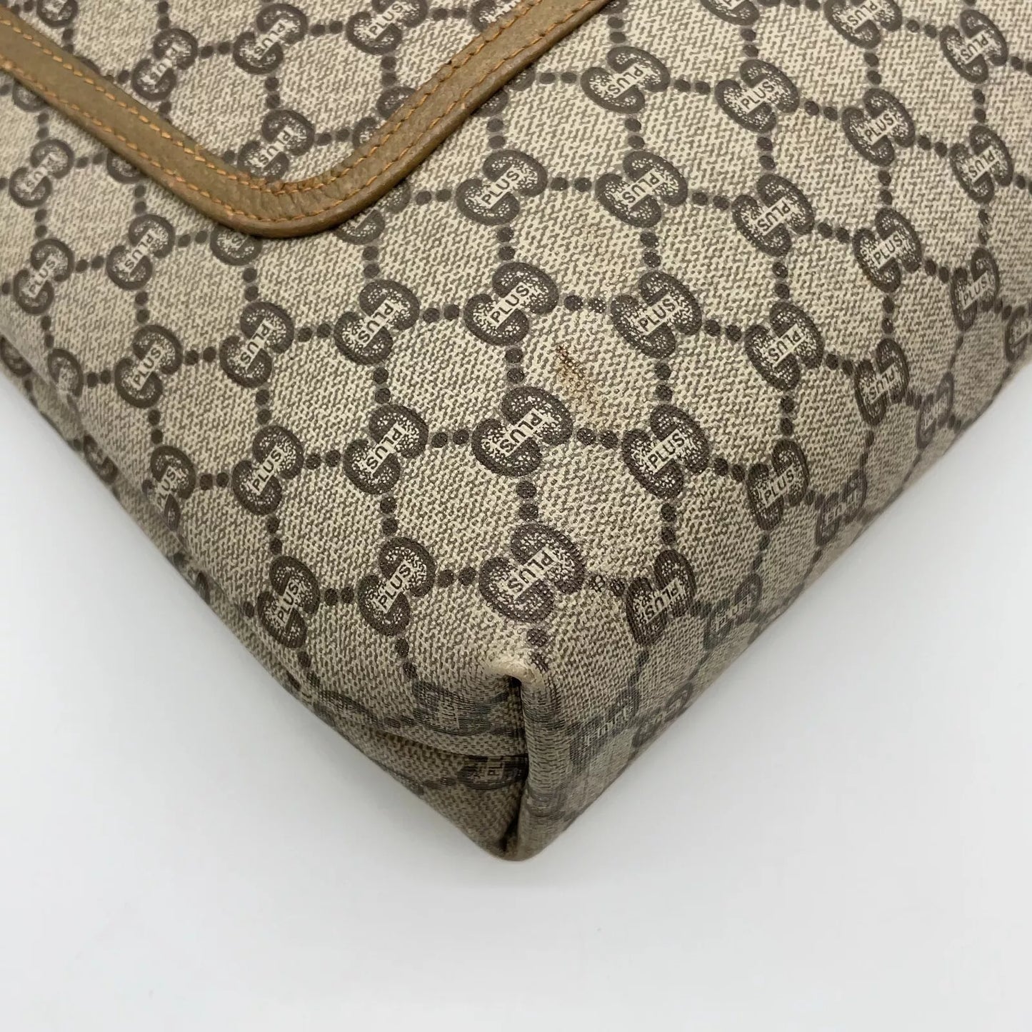 Original/Auth Gucci - Tote Bag Schultertasche - Klassisch - GG Plus Canvas mit Etui
