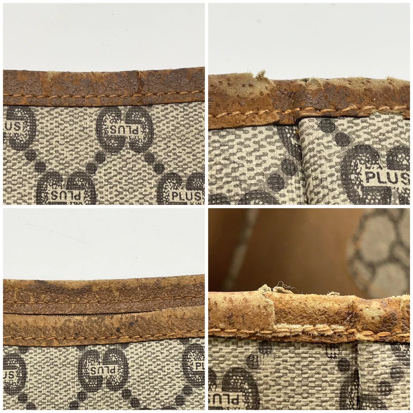 Original/Auth Gucci - Tote Bag Schultertasche - Klassisch - GG Plus Canvas mit Etui