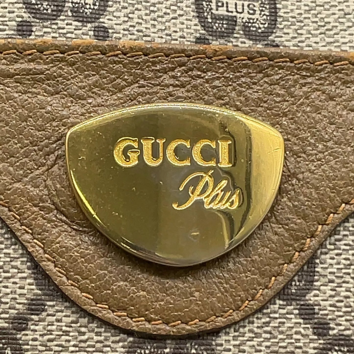 Original/Auth Gucci - Tote Bag Schultertasche - Klassisch - GG Plus Canvas mit Etui