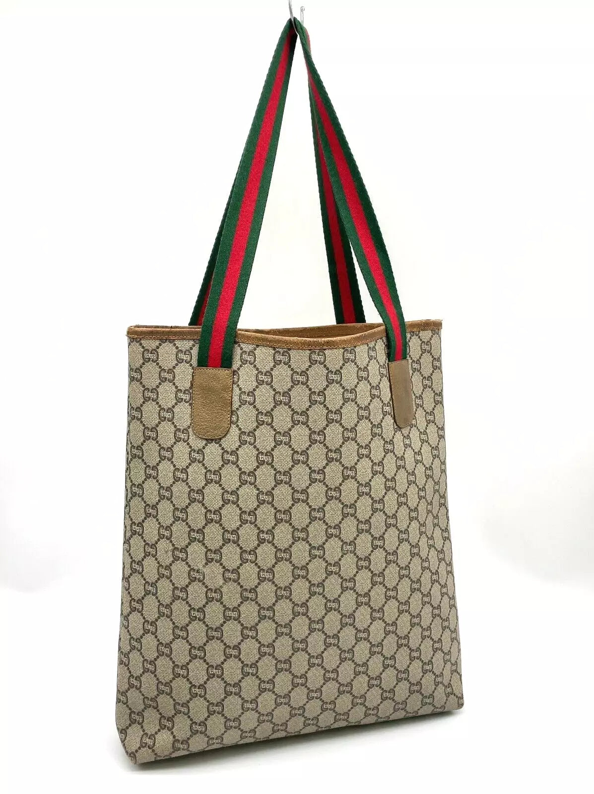Original/Auth Gucci - Tote Bag Schultertasche - Klassisch - GG Plus Canvas mit Etui