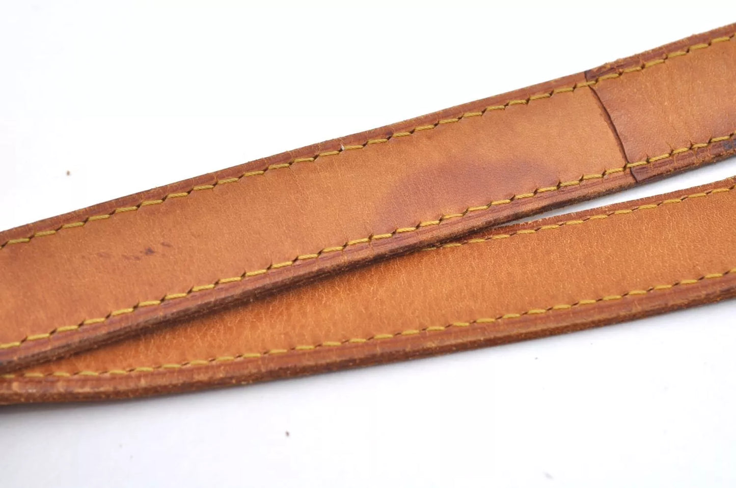 Original/Auth Louis Vuitton - Keepall Schulterriemen - Klassisch - Leder