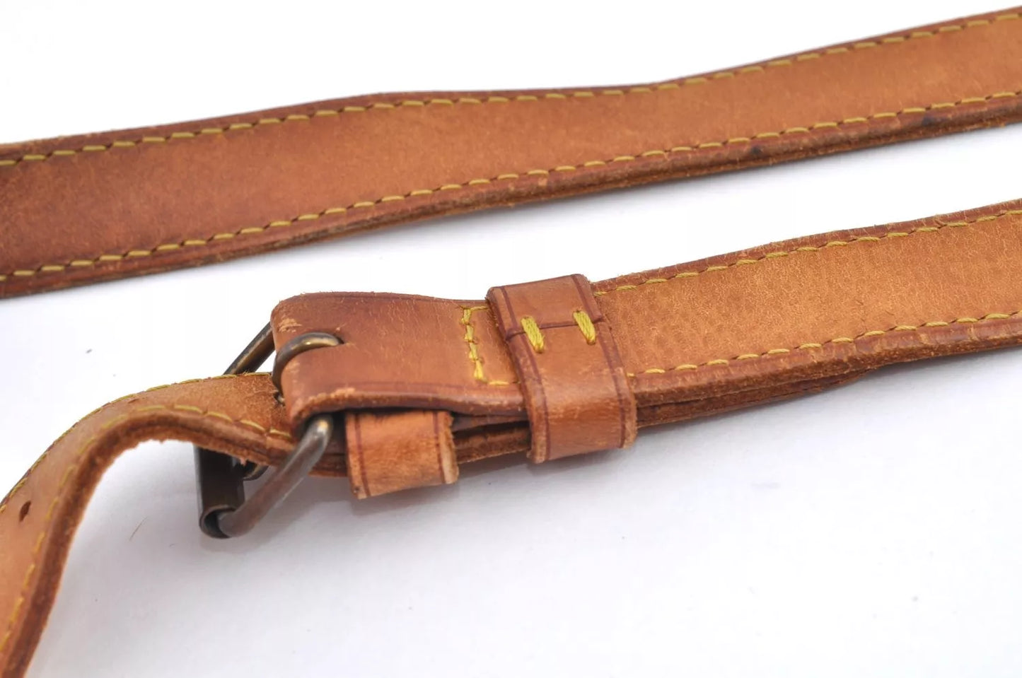 Original/Auth Louis Vuitton - Keepall Schulterriemen - Klassisch - Leder