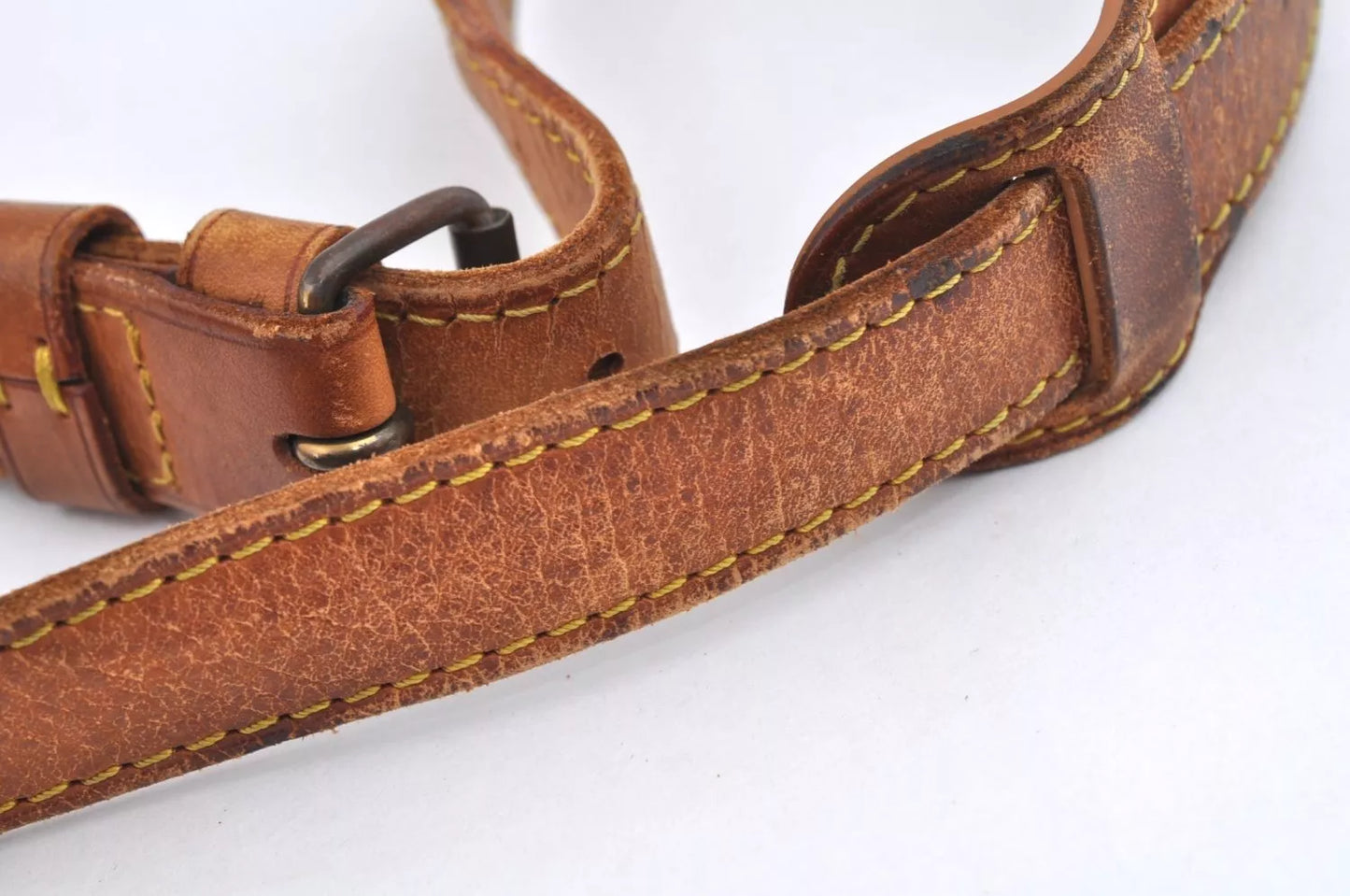 Original/Auth Louis Vuitton - Keepall Schulterriemen - Klassisch - Leder