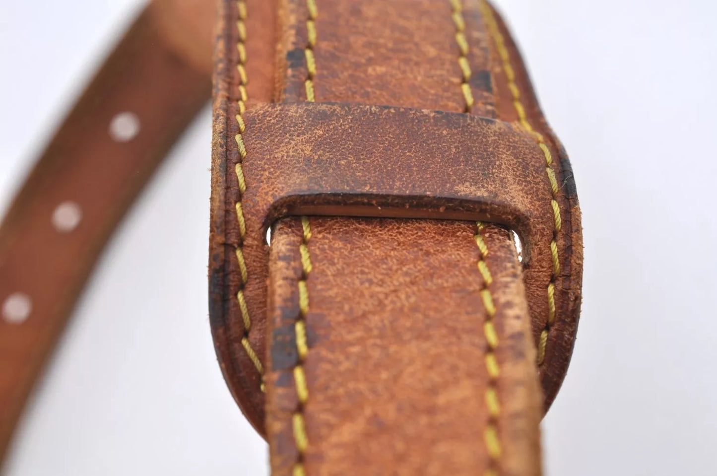 Original/Auth Louis Vuitton - Keepall Schulterriemen - Klassisch - Leder