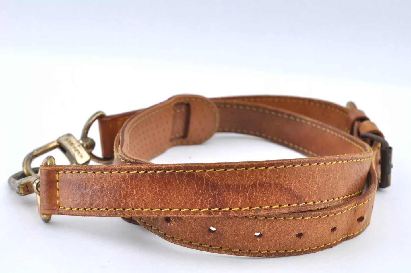 Original/Auth Louis Vuitton - Keepall Schulterriemen - Klassisch - Leder