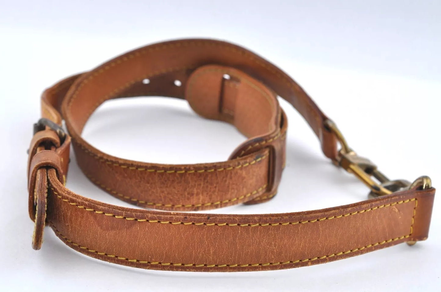 Original/Auth Louis Vuitton - Keepall Schulterriemen - Klassisch - Leder