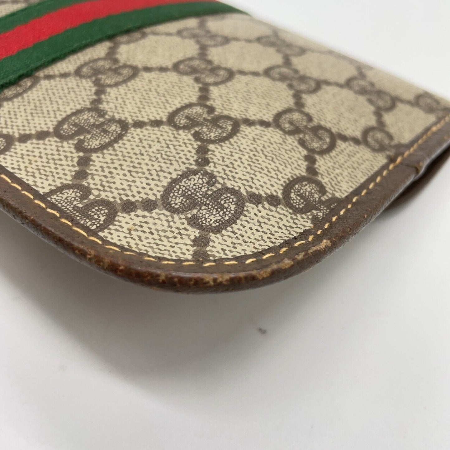 Original/Auth Gucci - Vintage Clutch Bag - Klassisch - GG Sherry Line