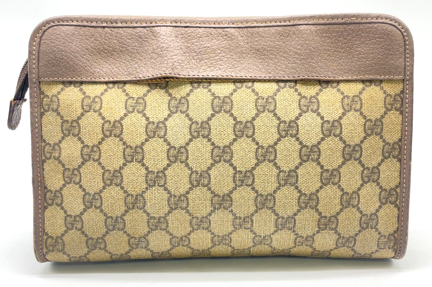 Original/Auth Gucci - Vintage Clutch Bag - Klassisch - GG