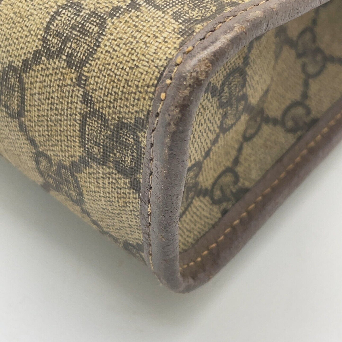 Original/Auth Gucci - Vintage Clutch Bag - Klassisch - GG