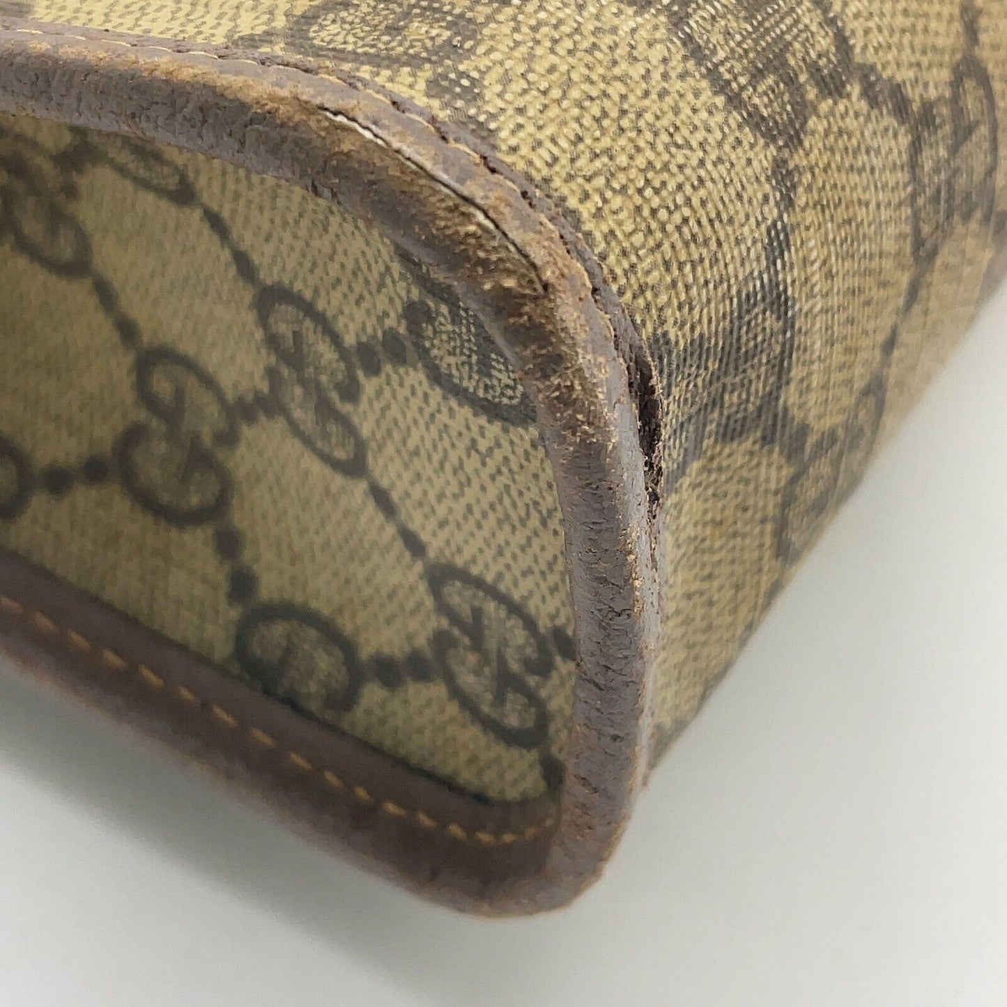 Original/Auth Gucci - Vintage Clutch Bag - Klassisch - GG