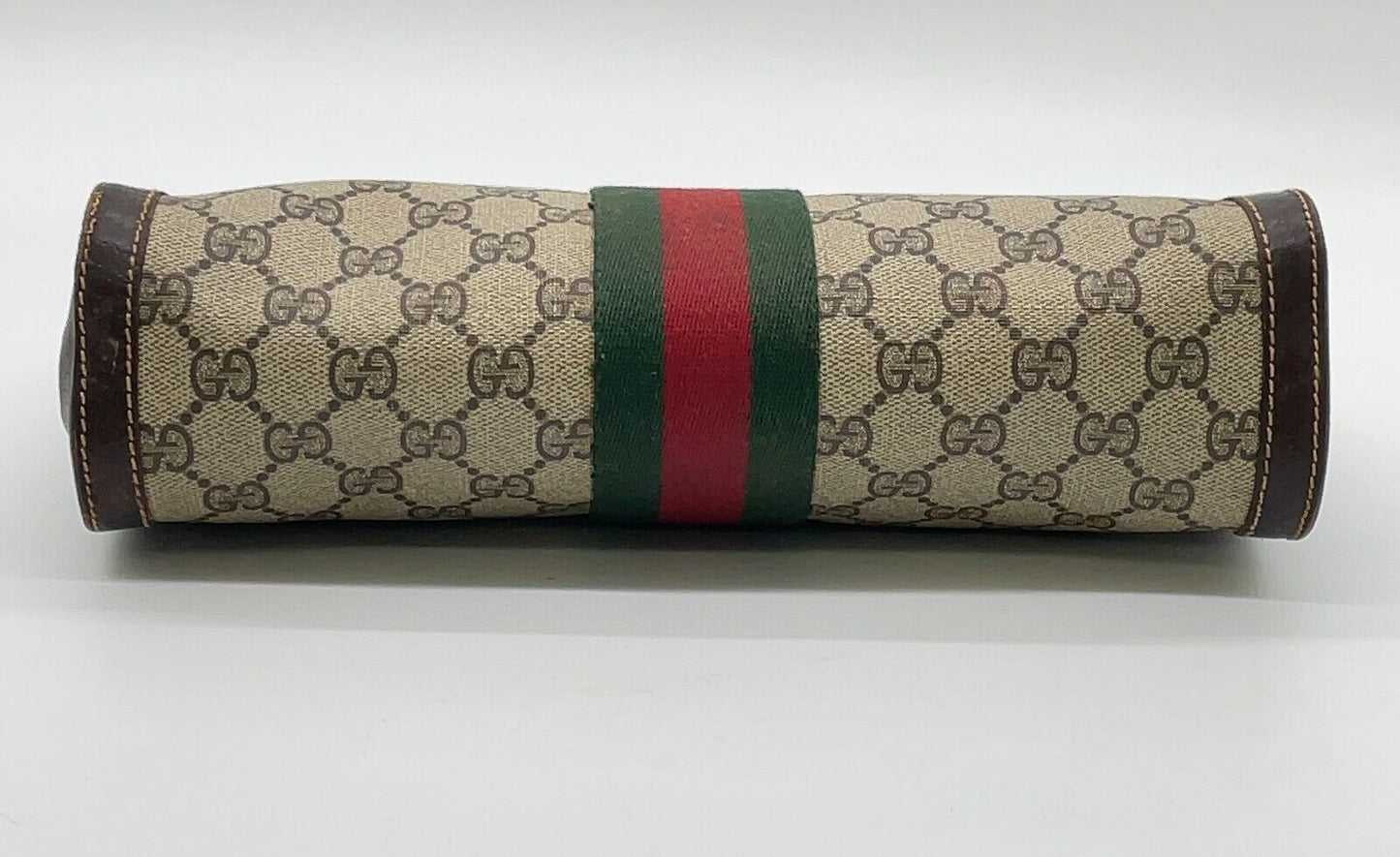 Original/Auth Gucci - Vintage Clutch Bag - Klassisch - GG Sherry Line