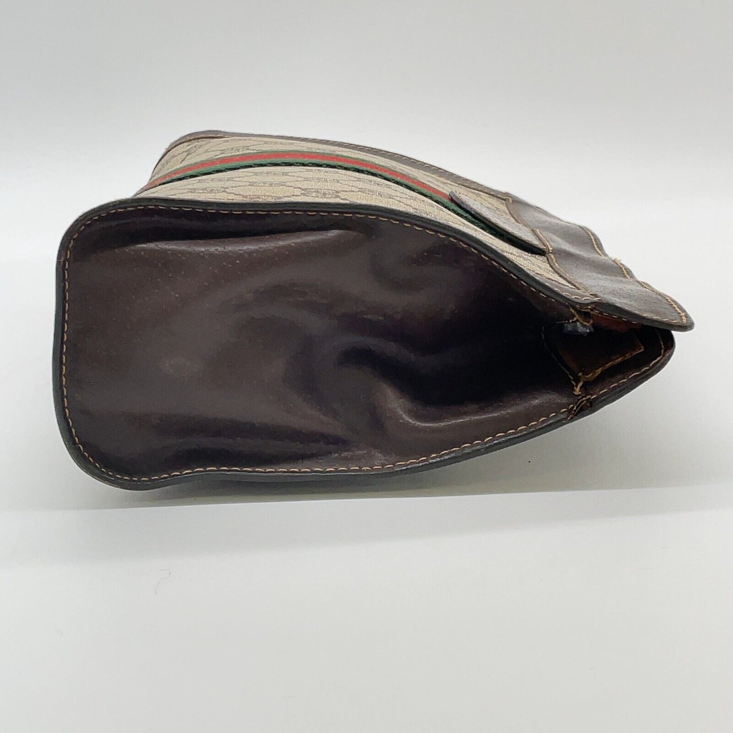 Original/Auth Gucci - Vintage Clutch Bag - Klassisch - GG Sherry Line