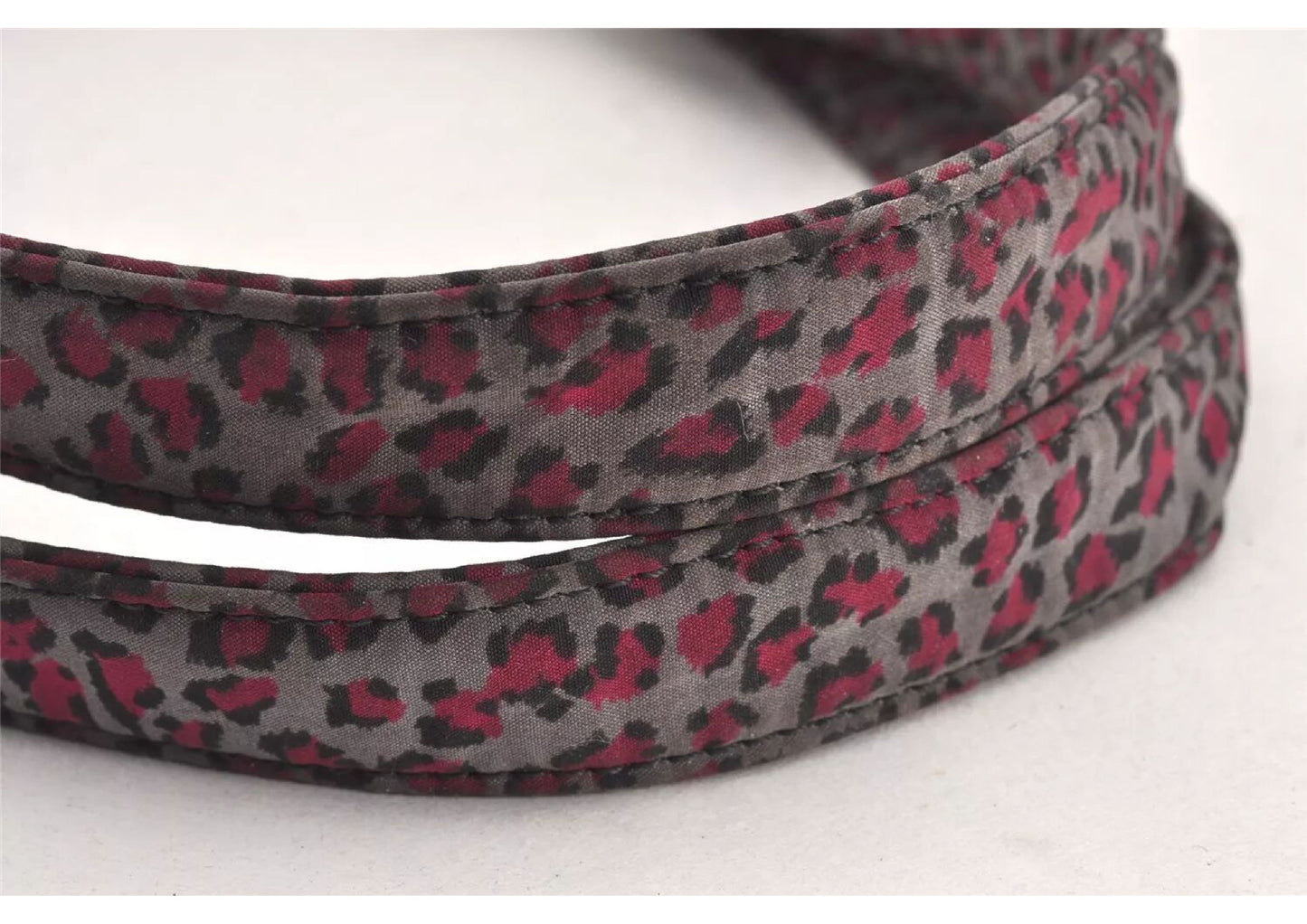 Original/Auth Bottega Veneta - Handtasche Bag - Leopard Nylon - Spiegel