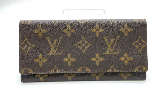Original/Auth Louis Vuitton - Bi-Fold Geldbörse - Klassisch - Monogramm