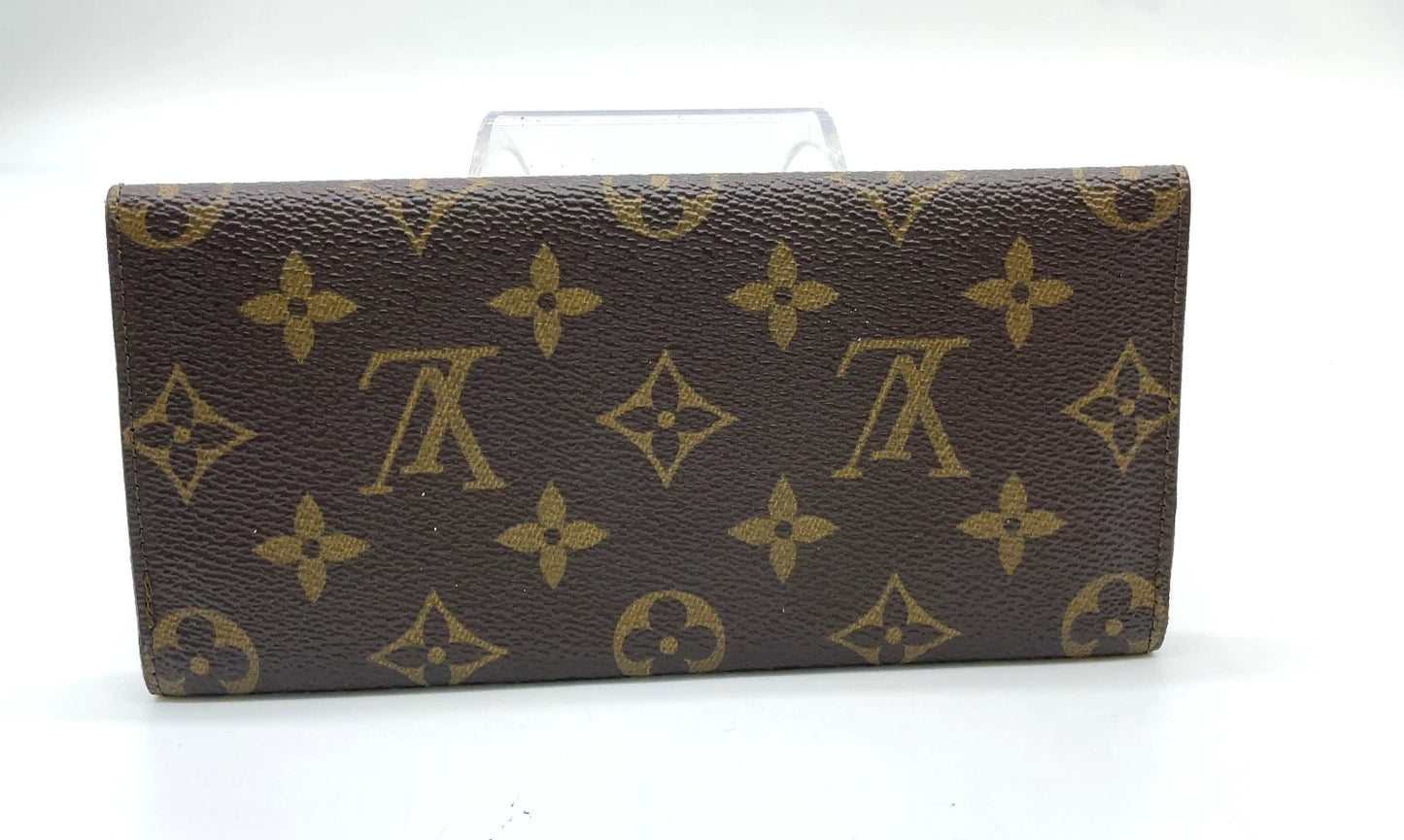 Original/Auth Louis Vuitton - Bi-Fold Geldbörse - Klassisch - Monogramm