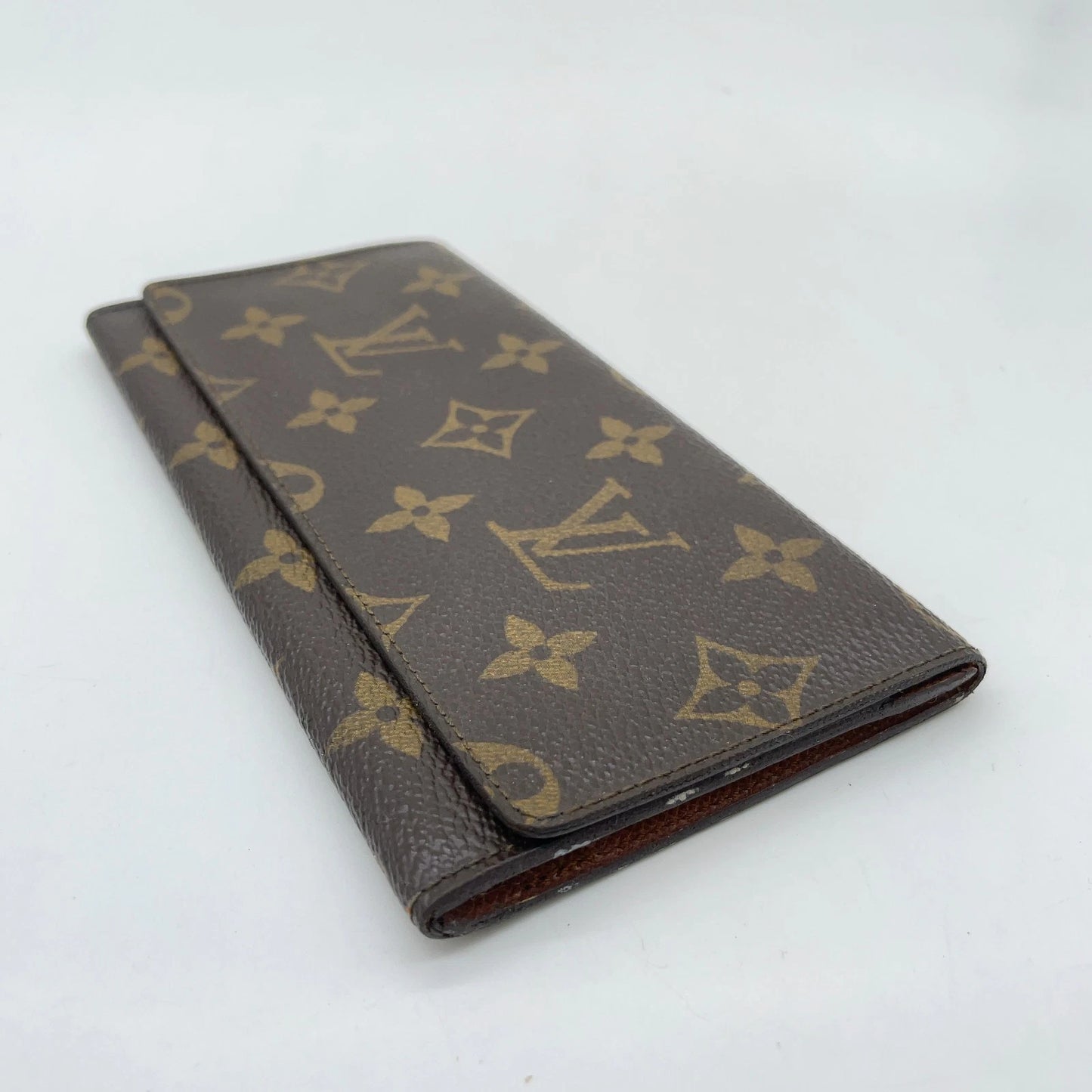 Original/Auth Louis Vuitton - Bi-Fold Geldbörse - Klassisch - Monogramm