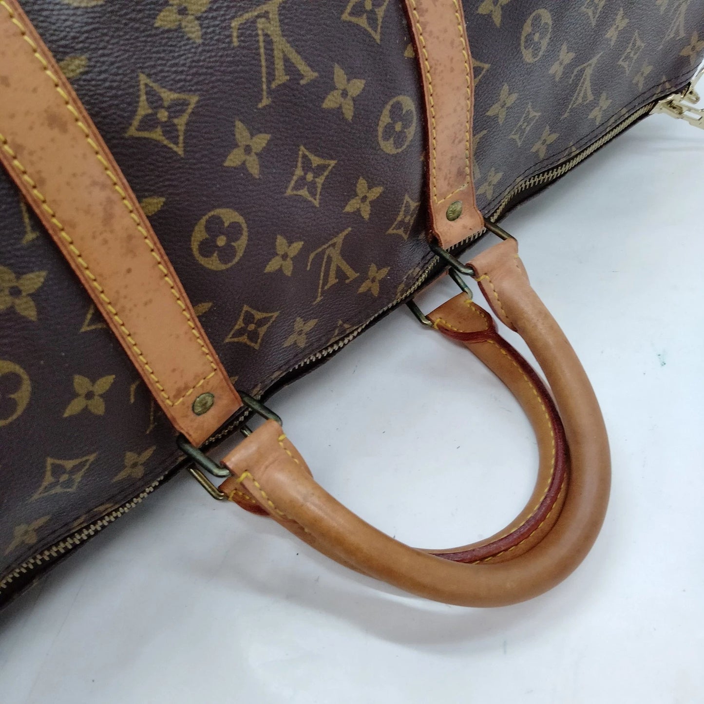 Original/Auth Louis Vuitton - Keepall 55 - Klassisch - Monogramm