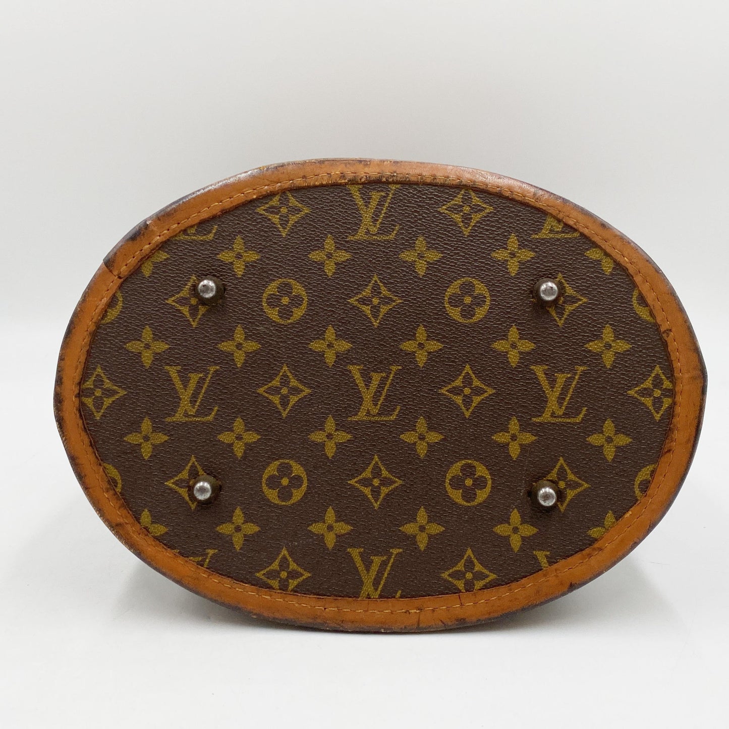 Louis Vuitton - Bucket PM USA m. Pouch - Klassisch - Monogramm Canvas