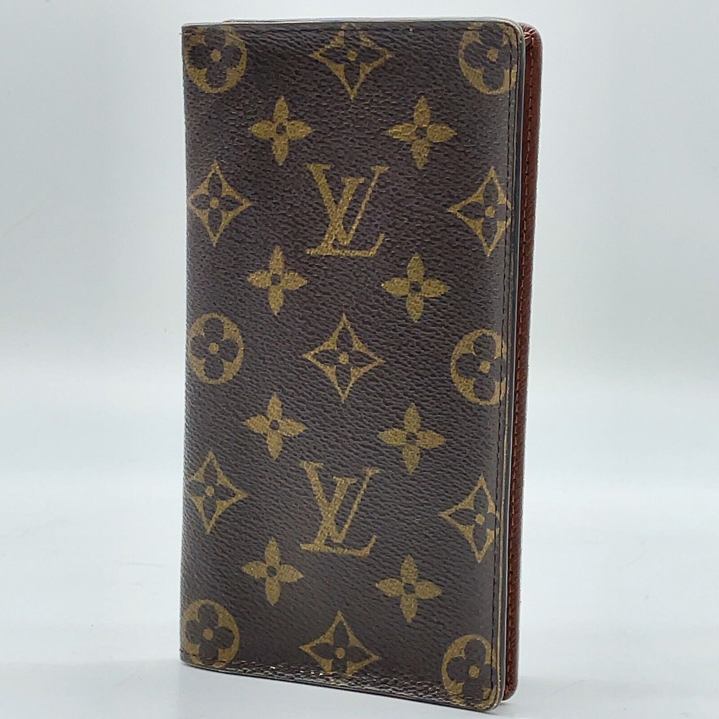 Original/Auth Louis Vuitton - Porte Cult Credi Bi-Fold Geldbörse - Klassisch - Monogramm