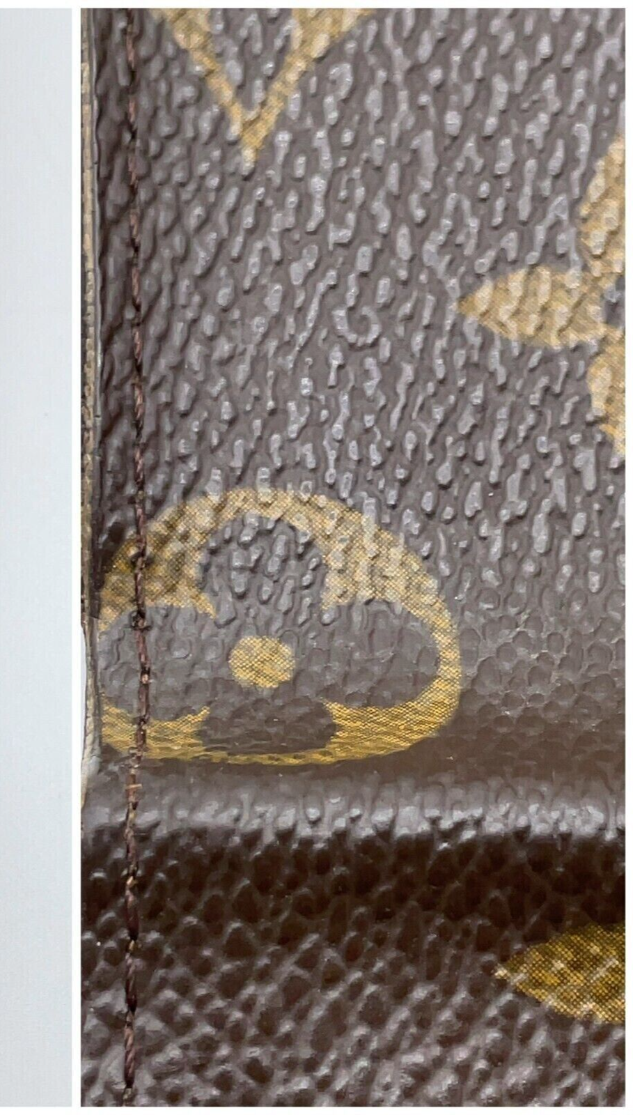 Original/Auth Louis Vuitton - Porte Cult Credi Bi-Fold Geldbörse - Klassisch - Monogramm