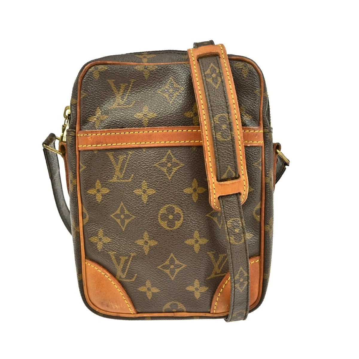 Original/Auth Louis Vuitton - Danube Umhängetasche - Klassisch - Monogramm