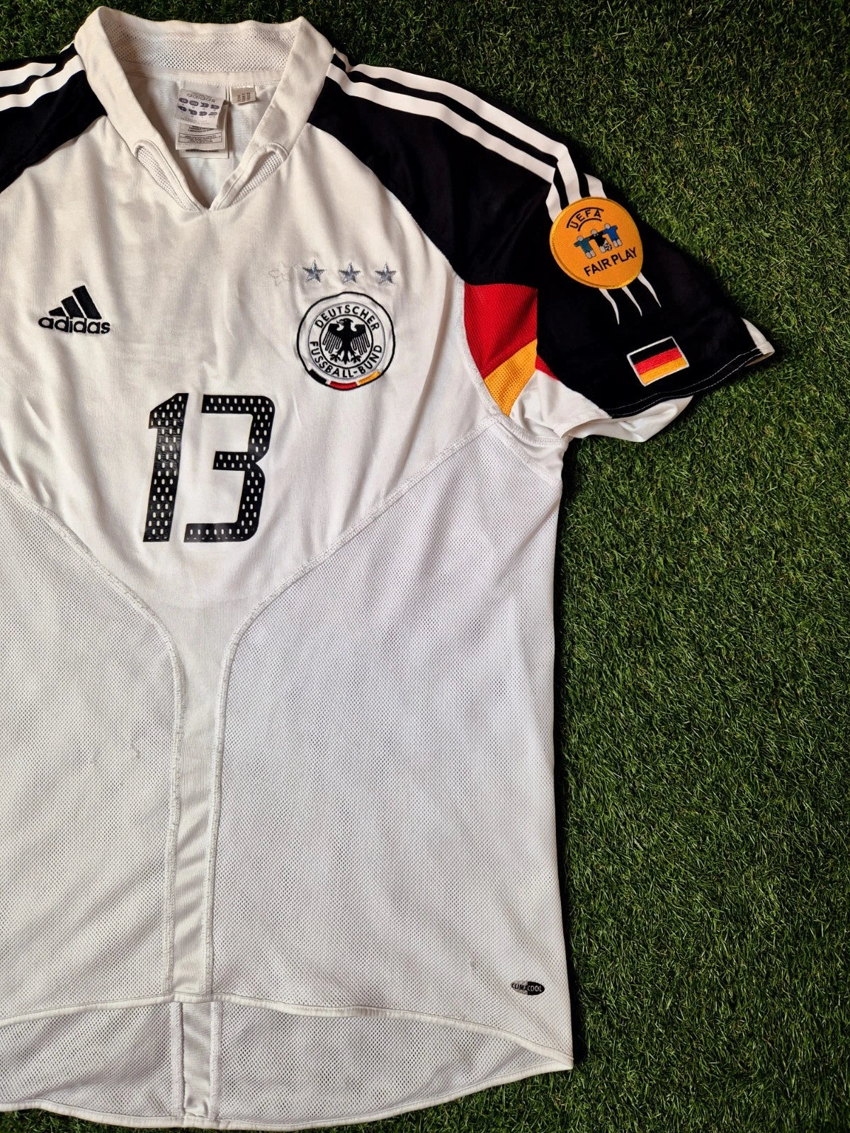 DFB - Adidas Trikot - EM 2004 - Heim - Ballack - M