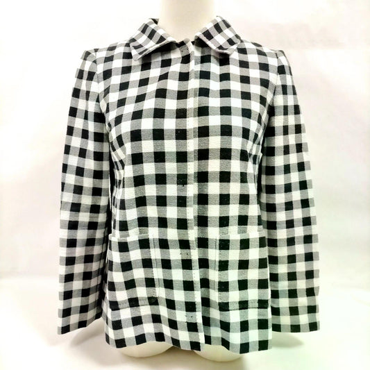 Original/Auth Dolce & Gabbana - Jacke mit Muster - Weiß/Schwarz - 38